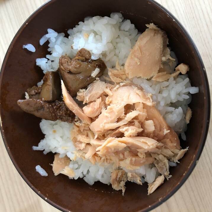 塩鮭丼